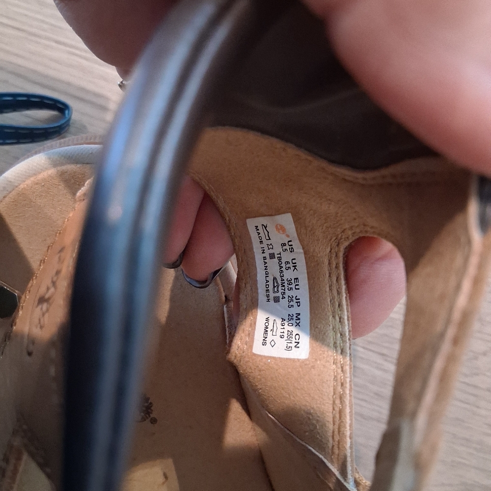 Timberland Women's Tan Open-Toe Sandals - Picture 4 of 5